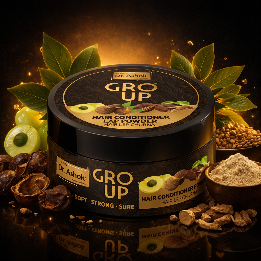 Dr. Ashok’s Gro Up Hair Conditioner Lap Powder