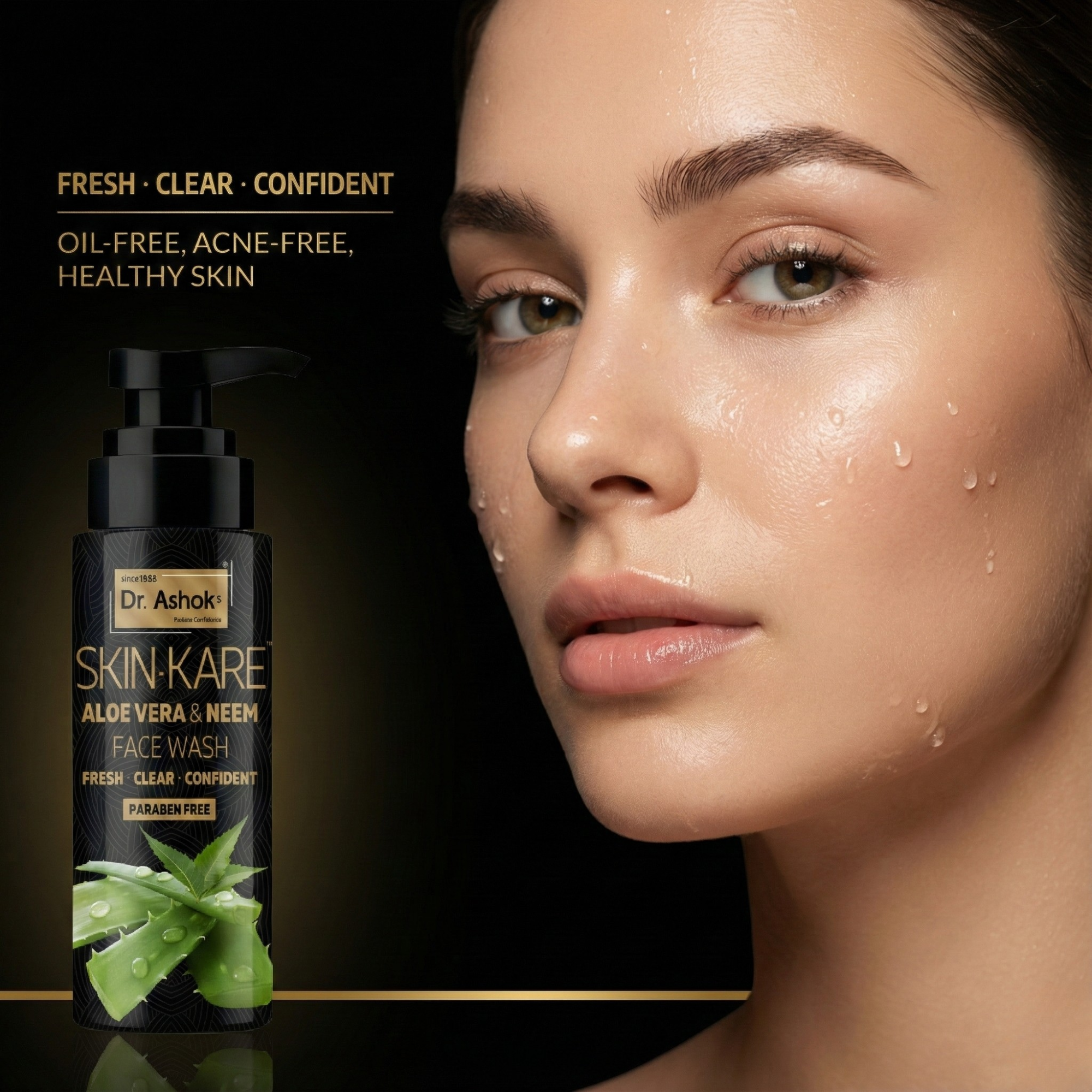 Dr. Ashok’s Aloe Vera & Neem Face Wash – Fresh & Clear Skin