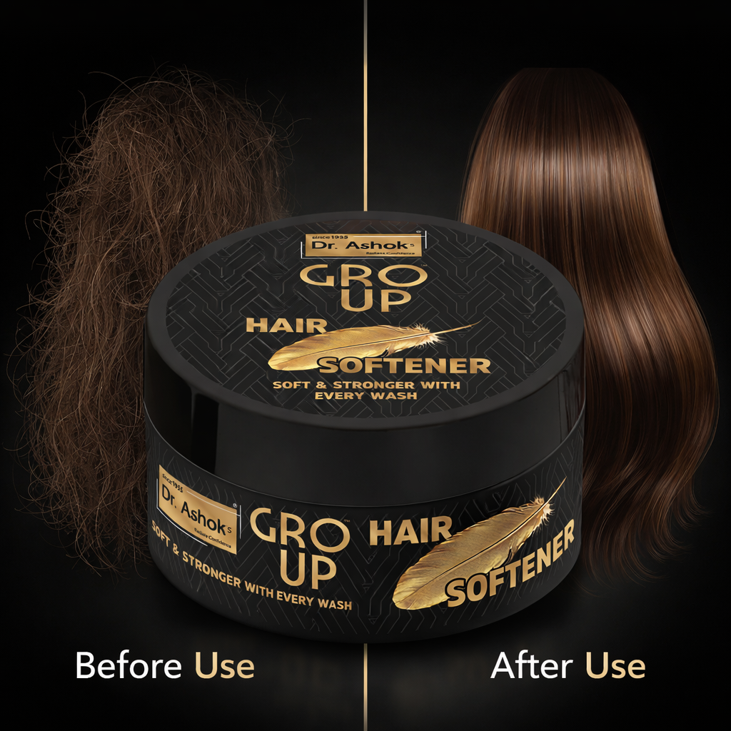 Dr. Ashok’s Gro Up Hair Softener – Soft & Strong Hair
