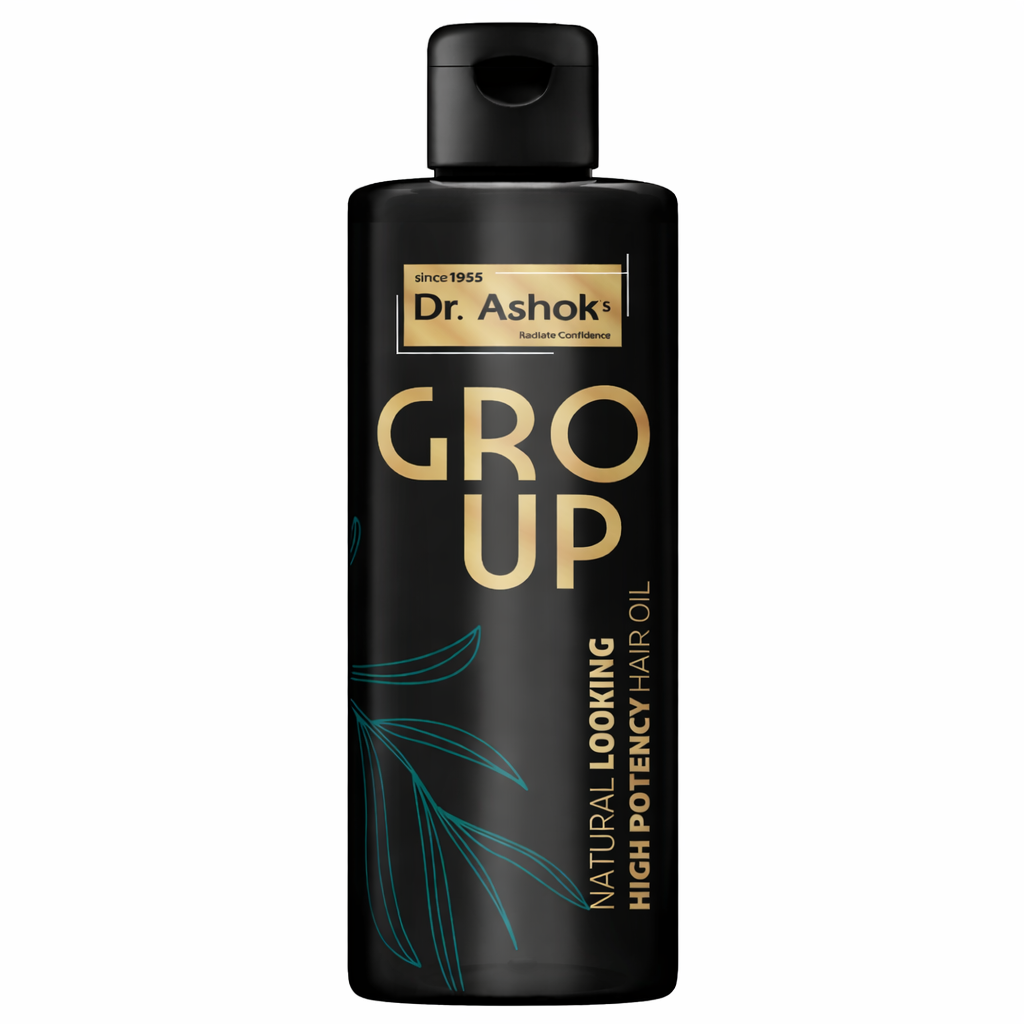 Dr. Ashok’s Gro Up Hair Oil – Naturally Looking High Potency